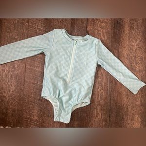 Toddler long sleeve bathing suit